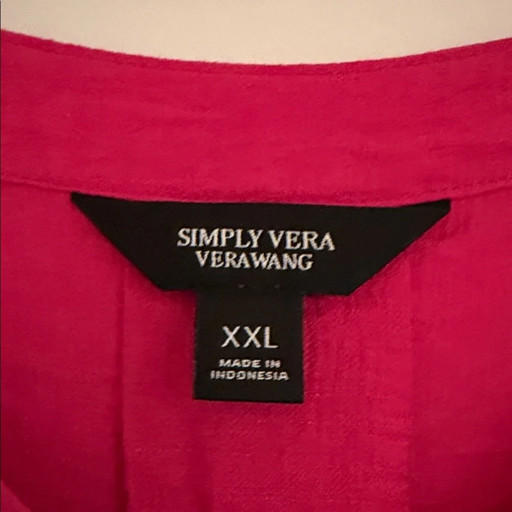 Simply Vera Vera Wang Pink, Yellow & Black 3-Piece Tunic Set - Picture 7 of 10